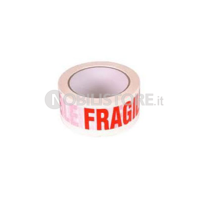 Nastro adesivo imballo PPL 50 mm stampato "Fragile"
