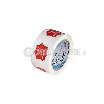 Nastro adesivo imballo PPL 50 mm stampato "Sigillo Garanzia"
