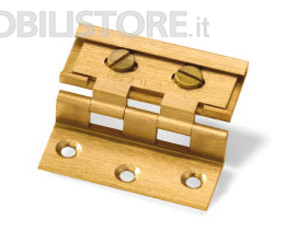 Cerniere a Libro in Ottone Regolabili