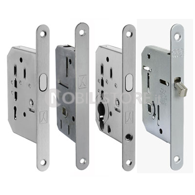 Serratura incasso per porta scorrevole