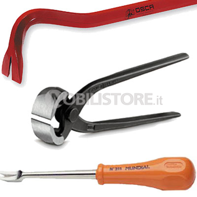 Apricasse, Levapunte, Levachiodi, Tenaglie