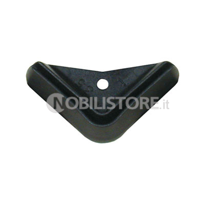 Piedino angolare per montante scaffale