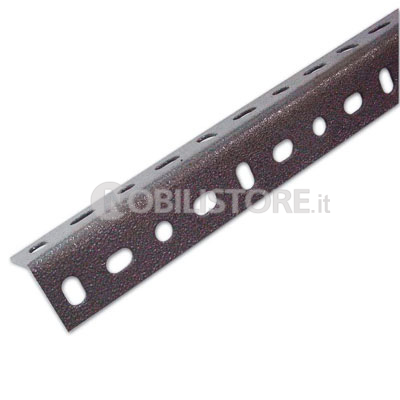 Montante angolare 38X38 mm in acciaio per scaffali