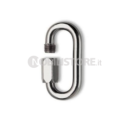 Maglia di giunzione con chiusura in acciaio zincato